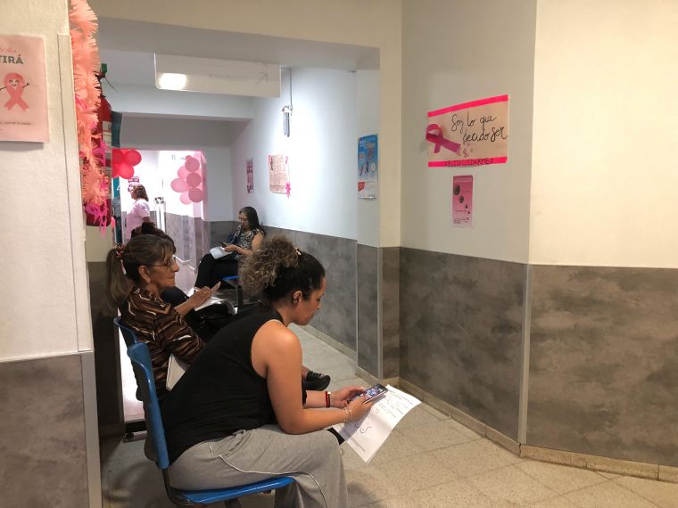 Primera noche de mamografías en Monte Cristo