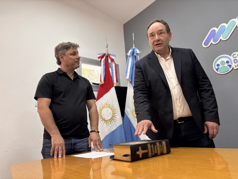 Manuel Roca Bertone asumió como Secretario de Gobierno