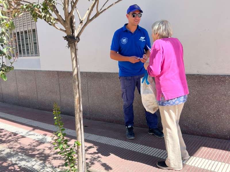 Operativo de prevención del dengue en Monte Cristo