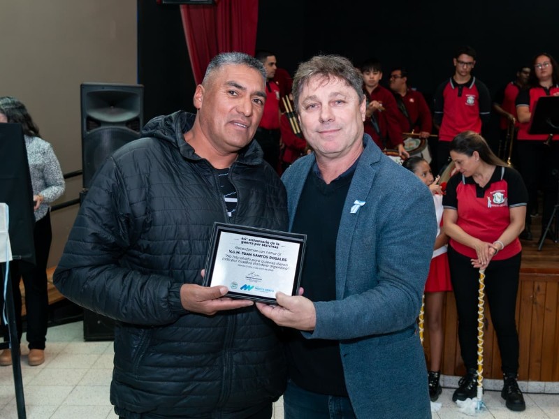 Monte Cristo rindió homenaje a los héroes de Malvinas