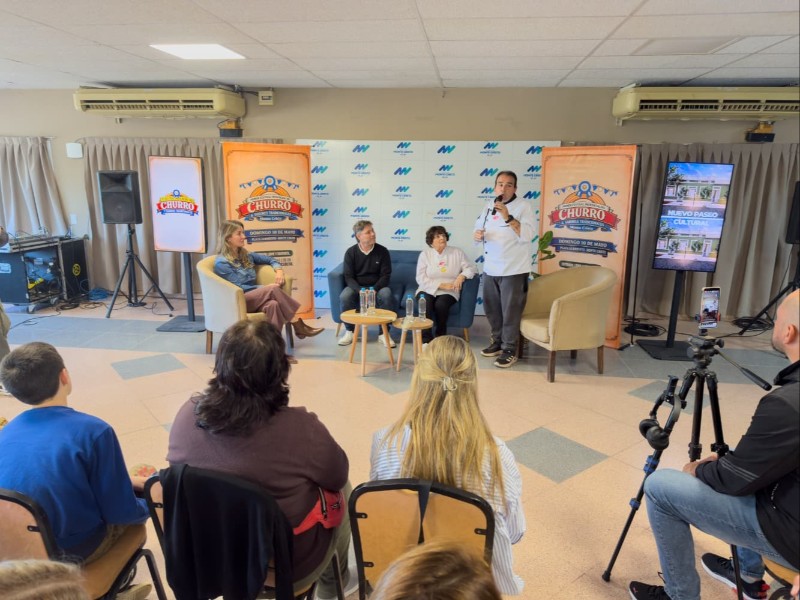 Se presentó una nueva propuesta gastronómica y cultural: el 1° Festival Provincial del Churro y Sabores Tradicionales