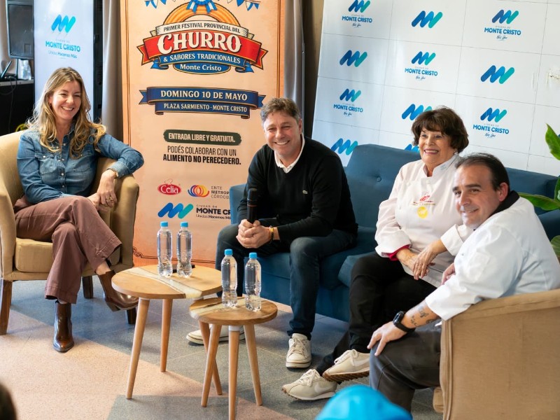 Se presentó una nueva propuesta gastronómica y cultural: el 1° Festival Provincial del Churro y Sabores Tradicionales