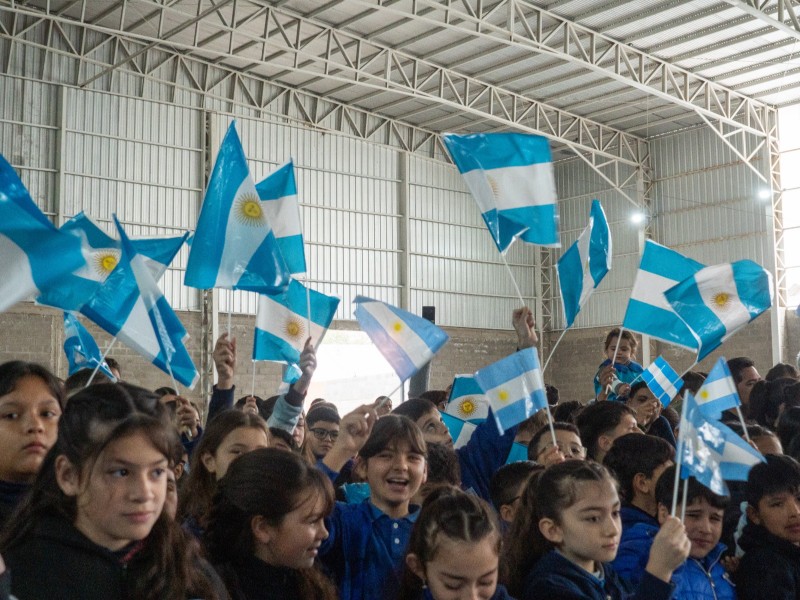 Monte Cristo celebró el Día de la Patria
