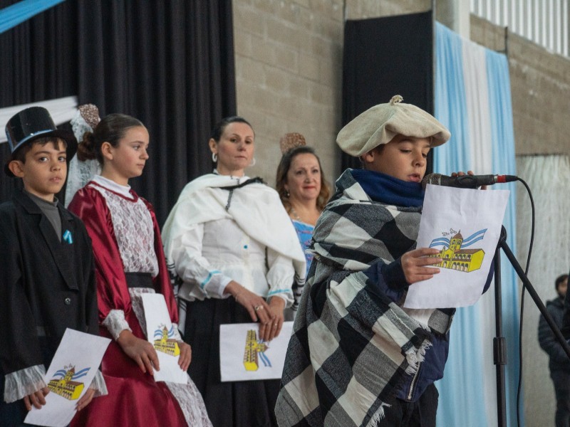 Monte Cristo celebró el Día de la Patria