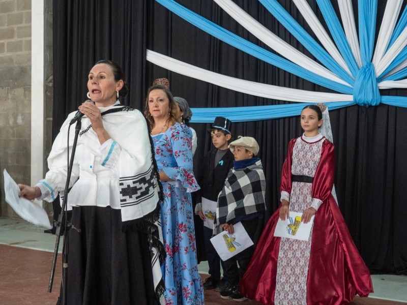 Monte Cristo celebró el Día de la Patria