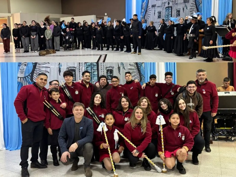 Monte Cristo conmemoró el Día de la Independencia y celebró los 43 años de la Banda Municipal