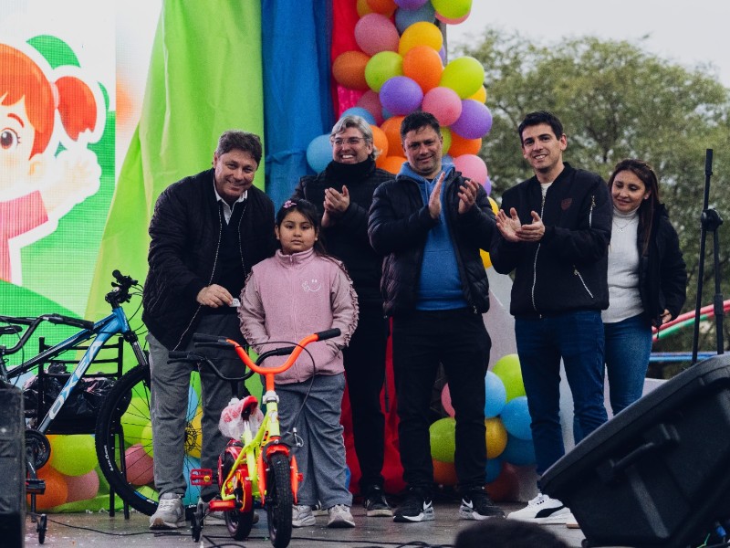 Monte Cristo celebró el Día de las Infancias con una gran jornada en Plaza Sarmiento