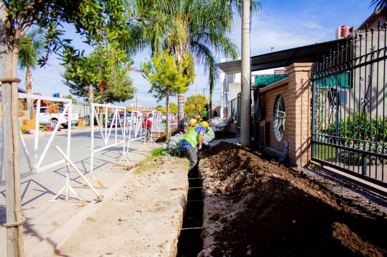 Extensión de la red domiciliaria de gas natural
