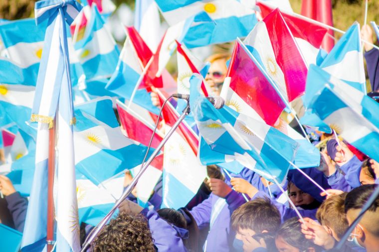 Acto día de  la Bandera 